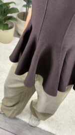 Top peplum castanho - Image 3