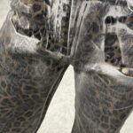 Calças de ganga leopardo - Lumina