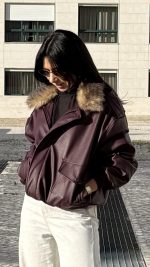 Biker bordeaux - Lumina - Image 3