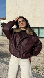 Biker bordeaux - Lumina