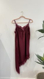 Vestido/Túnica bordeaux elástico costas - Image 3