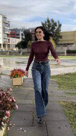 Calças de ganga com tachas - Image 5