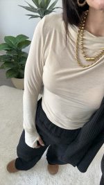 Camisola cashmere creme - Lumina - Image 4