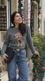 Camisola cinzenta DOG com óculos - Image 2