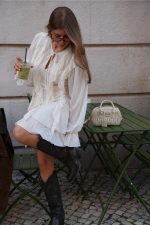 Vestido brancos com folhos - Image 3