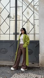 Sobretudo verde pistácio - LUMINA - Image 6
