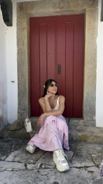 Saia rosa folhos - Lumina - Image 7
