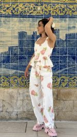 Calças padrão flores - LUMINA - Image 6