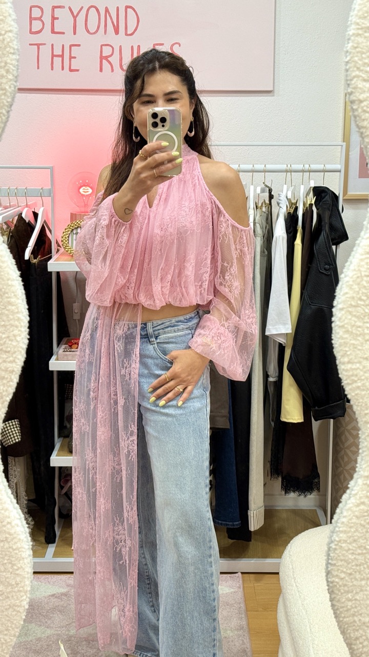 IMG_6272 – grande Top/Blusa rosa renda - LUMINA - Image 1