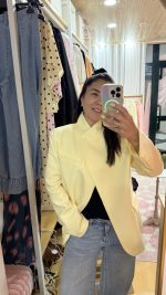 Blazer trespasse amarelo