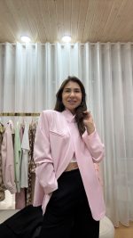 Blazer trespasse rosa - Image 2