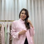 Blazer trespasse rosa