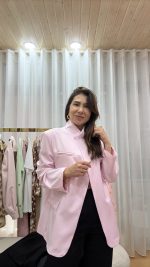 Blazer trespasse rosa