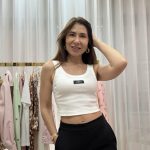 Top branco curto - LUMINA