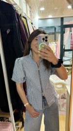 Blusa padrão vichy - LUMINA - Image 2