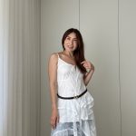 Vestido/Túnica de renda branco - Lumina