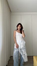 Vestido/Túnica de renda branco - Lumina - Image 3