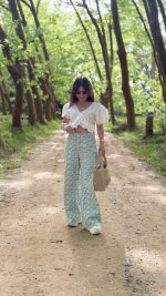 Jeans padrão flores - MOCHY - Image 6