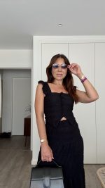 Conjunto top e saia preto - Image 2