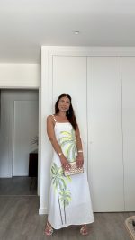 Vestido branco palmeiras - Image 8