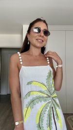Vestido branco palmeiras - Image 7
