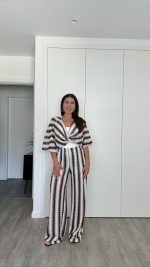 Conjunto calça e top/casaco tons verde - Image 7