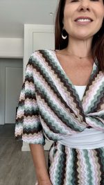 Conjunto calça e top/casaco tons verde - Image 6
