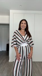 Conjunto calça e top/casaco tons verde - Image 5