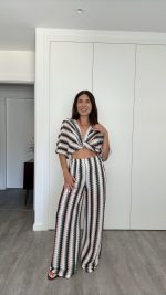 Conjunto calça e top/casaco tons verde - Image 9