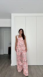 Jardineiras padrão floral - Lumina