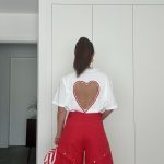 T-shirt coração