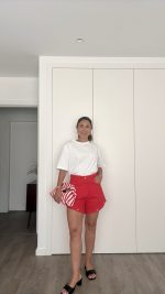 Jeans/Calções vermelhos | Lumina - Image 2