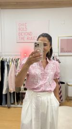Blusa vichy rosa - Image 2