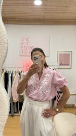Blusa vichy rosa - Image 5