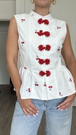 Top/Colete cerejas - Image 5