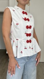 Top/Colete cerejas - Image 4