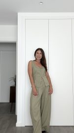 Conjunto linho verde seco - Image 3