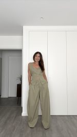 Conjunto linho verde seco - Image 7