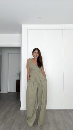 Conjunto linho verde seco - Image 8