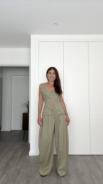 Conjunto linho verde seco - Image 4
