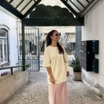 Saia acetinada rosa | Mochy