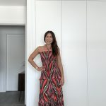 Vestido tons terra