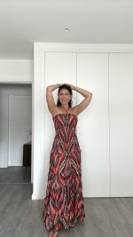 Vestido tons terra - Image 3
