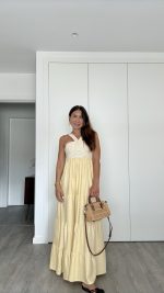 Vestido cordas amarelo - Image 4