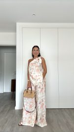 Pantalonas 100% linho flores - Image 5