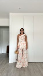 Pantalonas 100% linho flores - Image 9