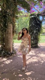 Vestido curto folhos - Image 11