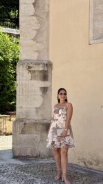 Vestido curto folhos - Image 3